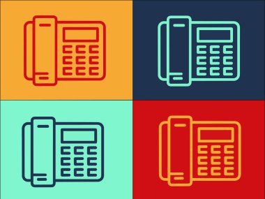 İçişleri Bakanlığı Telefon Logo Şablonu, Basit Telefon, Bilgisayar, İş Simgesi