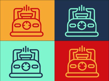 Sıcak Gaz Fırını Logo Şablonu, Sıcak, Mutfak, Yangın Simgesi