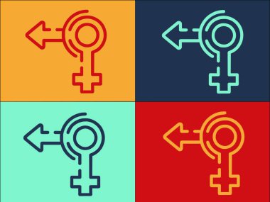 İnsan Eşitliği Logosu Şablonu, Basit Düz Eşitlik Simgesi, Haklar, Eşitlik, Haklar, İnsanlar