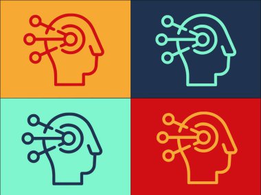 İnsan Çözümleri Logo Şablonu, Çözümün Basit Düz Simgesi, İş dünyası, Kavram Çözümü, İş, Konsept