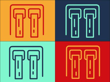 Hidroelektrik Reaktör İnşaatı Logo Şablonu, Basit Düz Jeneratör, Reaktör, İnşaat Üreticisi, Reaktör, Bina Simgesi