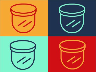 Hijyen Yüz Kalkanı Logo Şablonu, Basit Düz Hijyen Simgesi, Koronavirüs, yüz hijyeni, koronavirüs, yüz bakımı