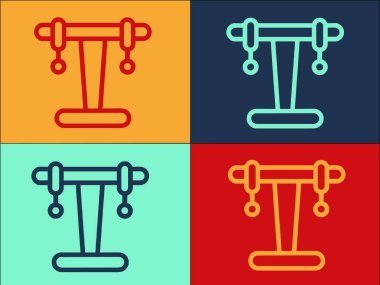 Mücevher Takma Küpeler Logo Şablonu, Basit Düz Mücevher Simgesi, Manken Mücevherler, Manken, Dükkan