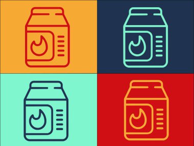 Jar Sauce Logo Şablonu, Basit Düz Cam Simgesi, yemek, kavanoz bardağı, yemek, kavanoz