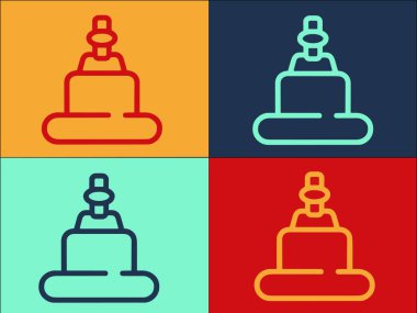 Mücevher Takma Yüzük Logo Şablonu, Basit Düz Manken Simgesi, Moda, Takı Kuklası, Moda, Mücevher