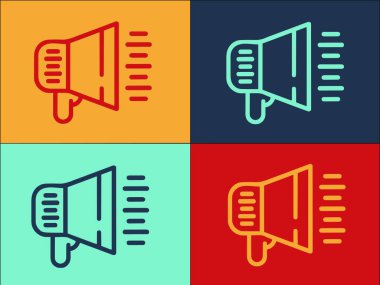 İş İlan Logosu Şablonu, Basit Düz İş Simgesi, Reklam işi, İş dünyası, Reklam