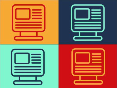 Jobs Web Sitesi Logo Şablonu, Basit Düz İş Simgesi, web sitesi, iş yeri, web sitesi, iş