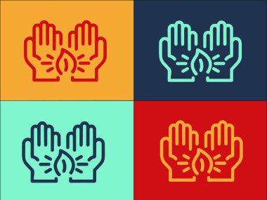 İçerde Yanan Mum Logo Şablonu, Kalenin Basit Düz Simgesi, Mum, Noel Koruması, Mum, Noel Şablonu