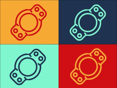 Çocuk Oyuncak Logosu Şablonu, Basit Düz Çocukluk Simgesi, Çocuk, Çocukluk, Çocuk, Oyun