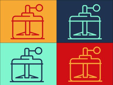 Mutfak Kesicisi Logo Şablonu, Basit Düz Mutfak Simgesi, Yemek, Mutfak, Yemek, Yemek