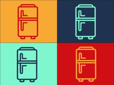 Mutfak Buzdolabı Logo Şablonu, Mutfak Simgesi, Buzdolabı Mutfağı Mutfağı, Buzdolabı, Buzdolabı,