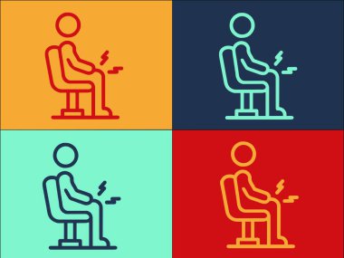 Diz kireçlenmesi Logo Şablonu, Kireçlenme Simgesi, Diz, Kireçlenme, Diz, Ağrı