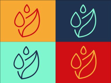 Yaprak Düşürme Gerekli Yağ Şablonu, Basit Düz Düşürme Simgesi, Yağ, Temel