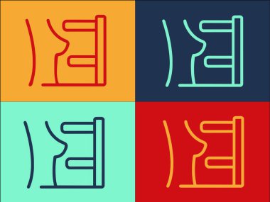 Mammogram Logo Şablonu, Mammogramın Basit Düz Simgesi, Sağlık, Kadın