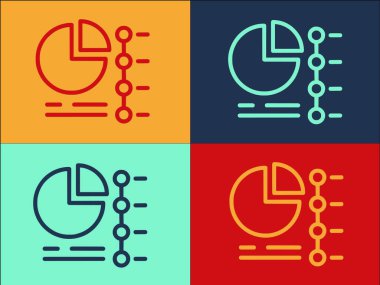 Pazarlama Karışık Turta Logosu Şablonu, Mix, Business, Pazarlama Basit Düz Simgesi