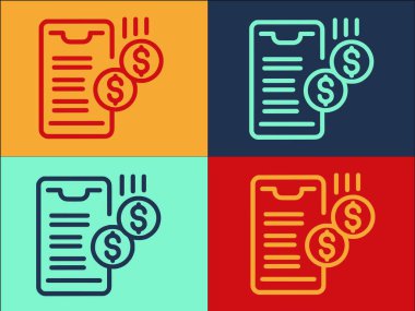 Pazarlama Kârı Logo Şablonu, Basit Düz İşletme Simgesi, Kâr, Finans