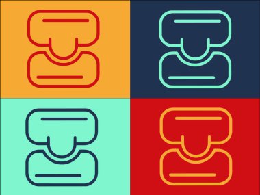 Pazarlama Çözümleri Logo Şablonu, Basit Düz İş Simgesi, Teknoloji, Pazarlama