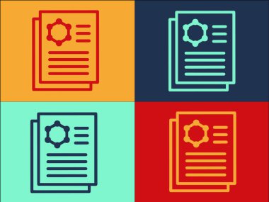 Tıbbi Sonuç Logo Şablonu, Basit Düz Tıbbın Simgesi, Doktor