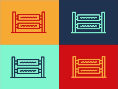 Tıbbi UV Işık Şablonu, Basit Düz Işık Simgesi, Tıbbi, Ultraviyole