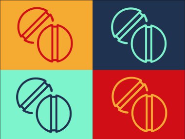 İlaç Tabletleri Logo Şablonu, Basit Düz İlaç Simgesi, Tıbbi, Eczane