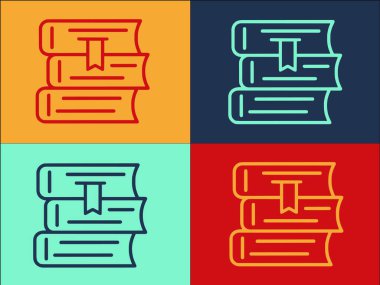 Danışman Defteri Logo Şablonu, Basit Düz Eğitim Simgesi, Akıl hocası, Öğretmen