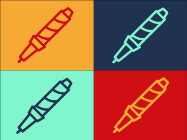 Metal Lehim Logo Şablonu, Metal, Endüstri ve Endüstri 'nin Basit Düz Simgesi