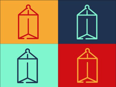 Süt Karton Logo Şablonu, Basit Düz İçecek Simgesi, Süt, Karton