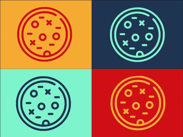 Laç Petri Tabağı Logo Şablonu Tıp Laboratuvar Araştırma Basit Düz — Stok Vektör