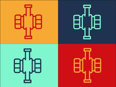 Motor Su Pompası Logo Şablonu, Su, Pompa, Motor Basit Düz Simgesi