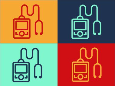 Music Player Logo Şablonu, Player, Media, Music