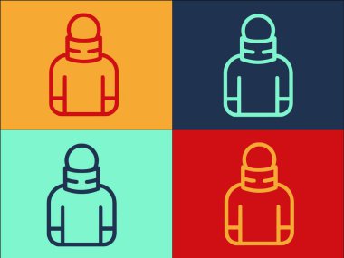 Boyun Travma Logosu Şablonu, Travma, Boyun, Ağrı Simgesi