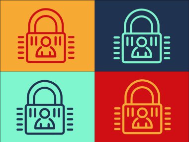 Kişisel Kişisel Dizin Logo Şablonu, Kişisel, Vektör, Ağ Simgesi