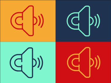 Gürültülü Uyuyan Logo Şablonu, Basit Gürültülü Düz Simge, Gürültü, Yatak