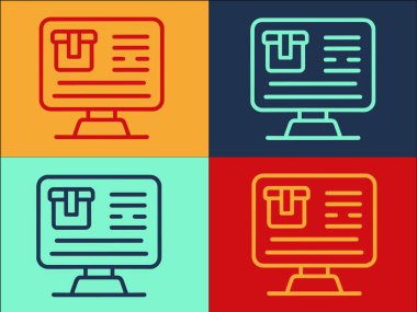 Çevrimiçi Dükkan Ürünleri Logo Şablonu, Basit Apartman Simgesi, Satış, Mağaza