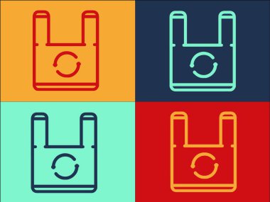 Organik Torba Logo Şablonu, Organik, Torba, Eko