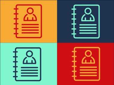 Kağıt Kişisel Veri Logosu Şablonu, Veri Basit Düz Simgesi, Kağıt, İş