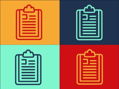 Hasta Kartı Logosu Şablonu, Basit Düz Tıbbi Simge, Hasta, Kart