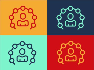 Kişisel Kariyer Logosu Şablonu, Kariyerin Basit Düz Simgesi, Büyüme, Geliştirme