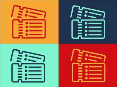 Uçak Bilet Seyahat Şablonu, Basit Düz Seyahat Simgesi, Bilet, Uçak