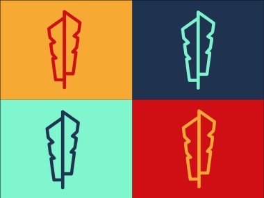 Plumage Feather Logo Şablonu, Plumage, Feather, Bird