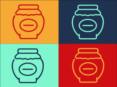 Ot Turşusu Logo Şablonu, Basit Düz Esrar Simgesi, Yiyecek, Ev Yapımı