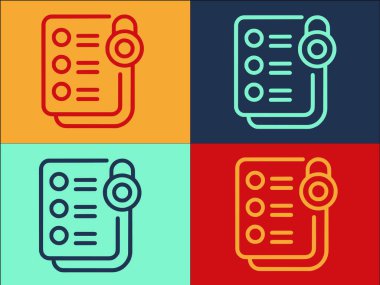 Özel Tıbbi Test Logosu Şablonu, Basit Düz Tıbbi Test, Test, Hastane Simgesi