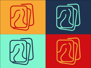 Protein Et Logosu Şablonu, Proteinin Basit Düz Simgesi, Et, Yiyecek