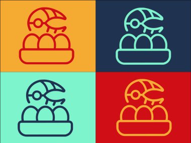 Protein Logo Şablonu, Basit Düz Diyet Simgesi, Yemek, Protein