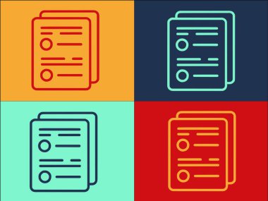 Düzenli Ürünler Test Logosu Şablonu, Basit Kalite, Kontrol, Test Simgesi