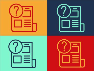 Yeniden Ortalama Yazı Logosu Şablonu, Basının Basit Düz Simgesi, Yeniden Yapılandırma, Ortam