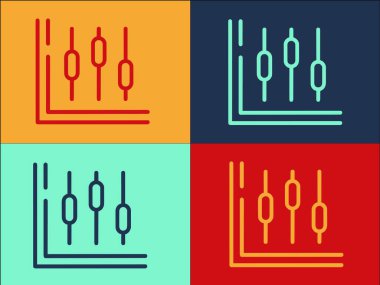 Sonuç Para Değiştirme Şablonu, Basit Düz Para Simgesi, Başarı, İş