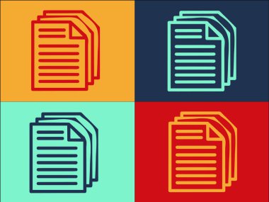 Emeklilik Kağıdı Logo Şablonu, Basit Düz Finans Simgesi, Emeklilik, Kağıt