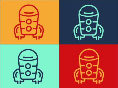 Roket Güvenilirlik Logosu Şablonu, Güvenilirlik, İş, Pazarlama Basit Düz Simgesi