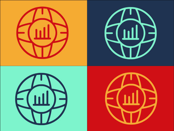 Professional Realization Logo Template, Simple Flat Icon Of Business, Professional, Progress